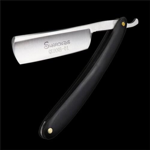 Mens Shaving Brush Razor with Manual Classic Wood Handle Barber Razor