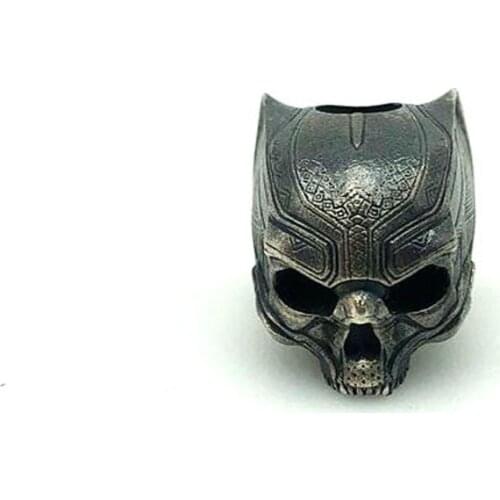 Outdoors DIY Tools EDC Brass Panther Knife Beads Lanyard Pendants Key Rings Accessories