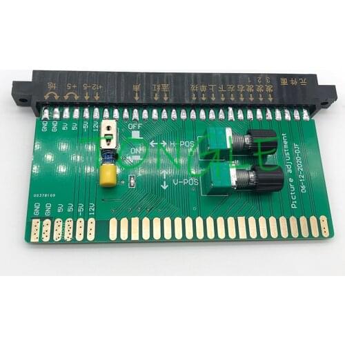 New Arrival Adjustment of picture position Converter Adjustable converting board connect to any JAMMA for adjust Image Position