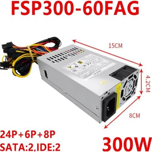 New PSU For FSP AIO FLEX NAS 1U 300W Power Supply FSP30-60FAG