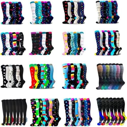 Wholesale Running Men Women Compression Socks Soccer Best Graduated Nurses For Edema Diabetes Varicose Veins Plantar Fasciitis