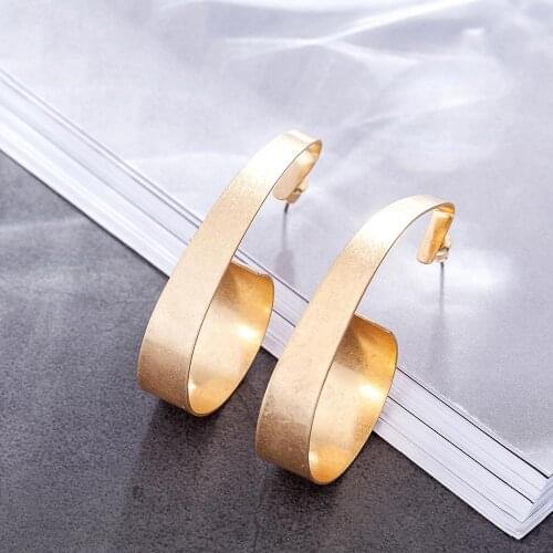 Wholesale Drop Earrings Irregular Silver Color Earrings For Women Accessories Unusual Fashion Jewelry 2020 For Gifts Female