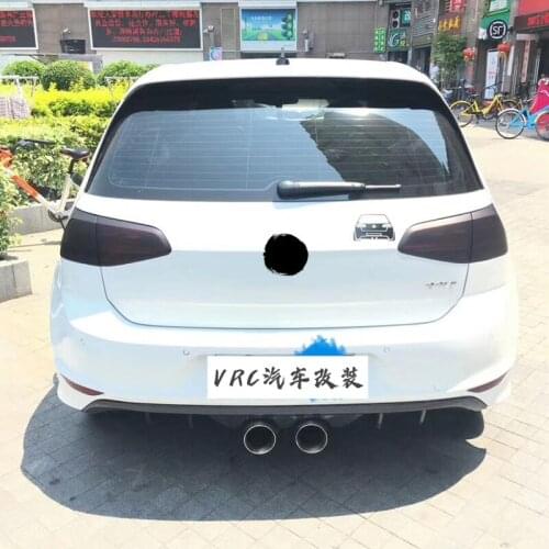 Suitable for 7rline Golf Ba Refitting Carbon Fiber Single Double Side Four Out Tail Lip