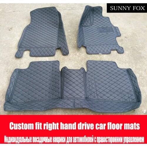 "Right hand drive / RHD / UK Car floor mats for BMW 5 series E60 E61 520i 523i 525i 528i 530i 535i 540 525D 530d 535D car stylin