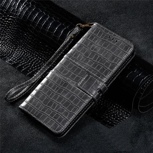 Retro Alligator Leather Case For Huawei Honor 9X 20 Lite 10 i 10i 8S 8A Prime Flip Wallet Crocodile Pattern Case For Honor 10i