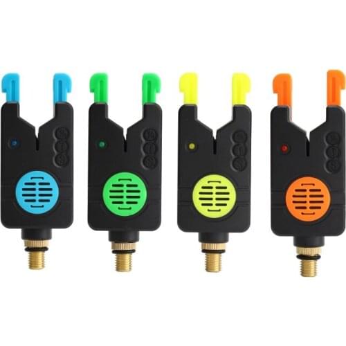 Fishing Bite Alarms Fishing Receiver Sound Alert LED Alarm Indicator Fishing Throwing Rods Carp Fishing Alarm