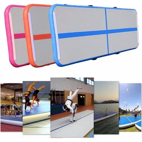 Sport Portable 0.5*3m Inflatable Tumble Track Trampoline Air Track Taekwondo Gymnastics Inflatable Mattress Gym Tumble Airtrack