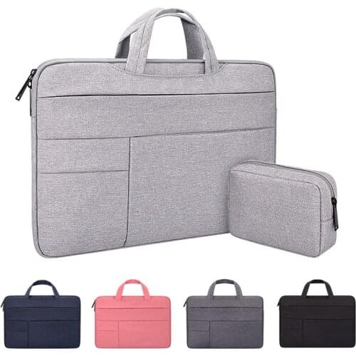 Laptop Bag Protective Notebook Sleeve Carrying Case For 13 14 15 15.6 inch Macbook Air Pro Lenovo Dell Women Men Computer Bags