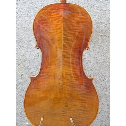 0805-15 Cello 4/4 Size Nice antique old style cello SWG2
