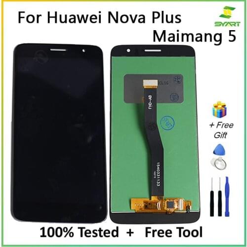 5.5" LCD Screen For Huawei Nova Plus Maimang 5 TD-LTE MLA-L01 MLA-L11 MLA-L02 MLA-L03 Full LCD Display Touch Screen Digitizer