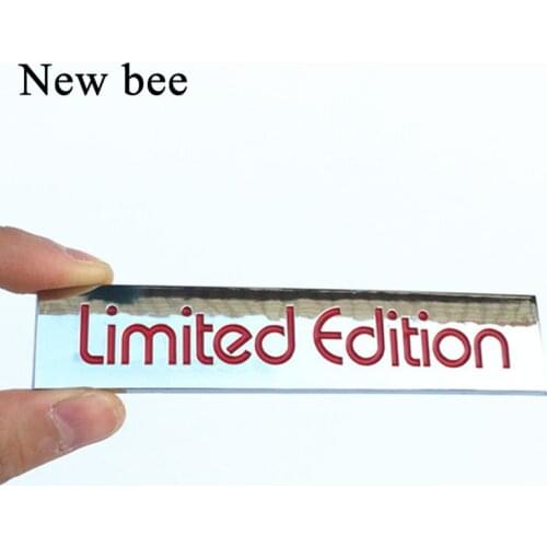Newbee Limited Edition TSI Tail Emblem Car Sticker Badge for Volkswagen VW Touareg Golf MK4 MK5 MK3 MK6 Golf GTI POLO CC Panel