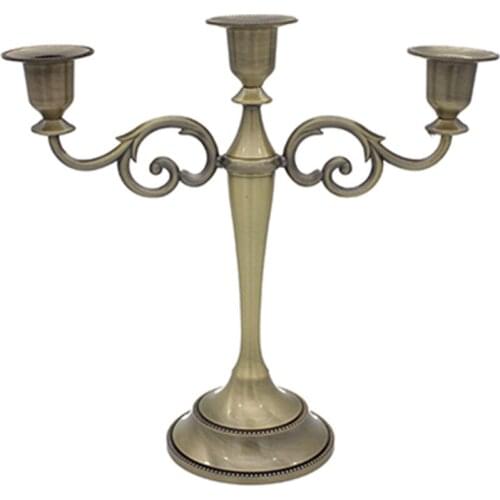 Gold Candle Holders For Wedding Centerpieces Candelabra Lanterne Metal Porta Velas Chandelier Mariage Menorah Deco Hogar Regime