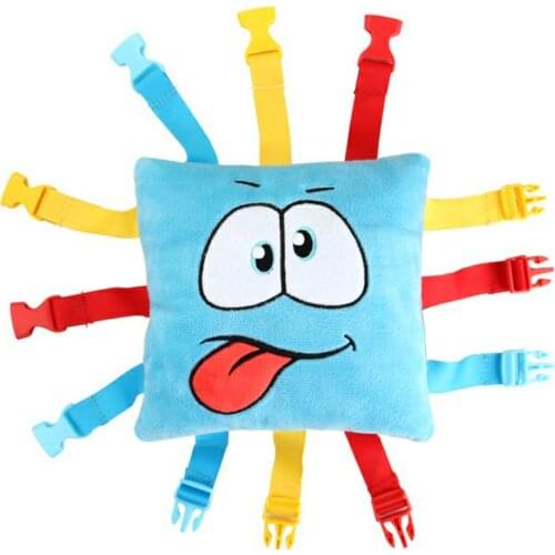 1set Kids Early Educational Color Matching toys Baby Basic Life Skill Training Birthday Montessori Buckle Baby Montessori Toys