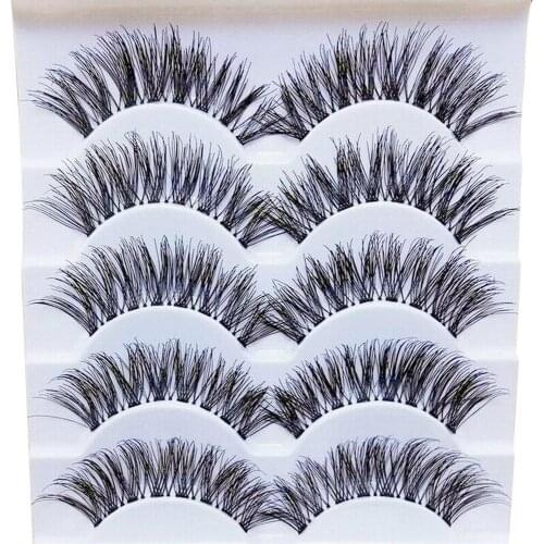 1Pairs False Eyelashes Gracious Makeup Handmade Lashes Natural Long False Eyelashes Extension Exquisite lash box maquiagens