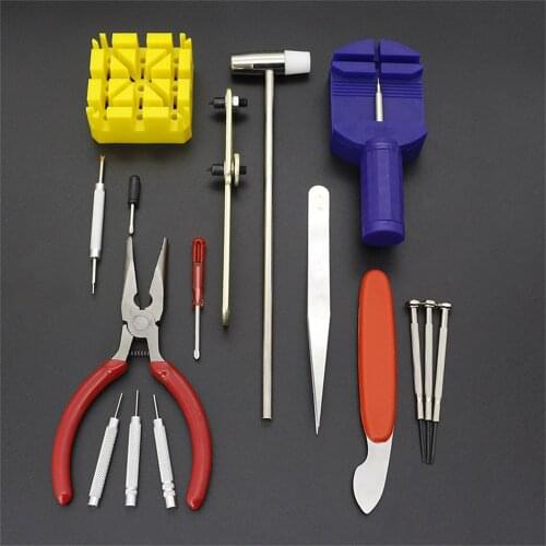 16 Pc Professional Watchmaker Watch Repair Tools Watch Tool Kit Relojero Watchmaking Tool Accessories Opener Horloge Gereedschap