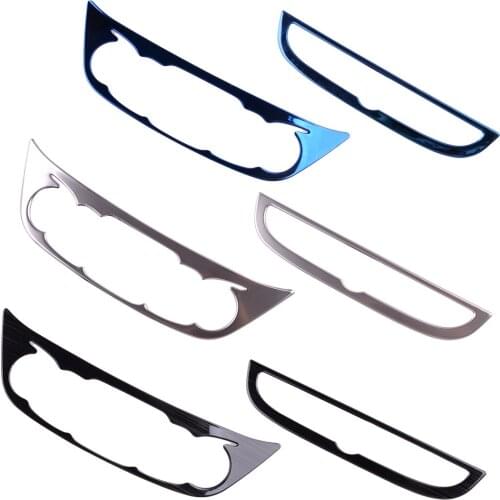 CITALL Central Console Navigation GPS Switch AC Control Button Cover Trim Frame Fit for Chevrolet Equinox 2018 2019 Car Styling