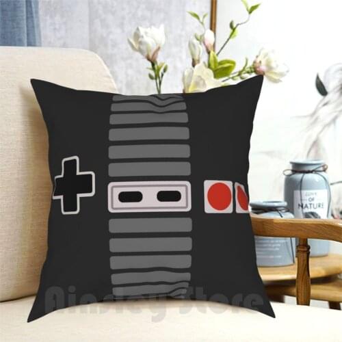 Controller Pillow Case Printed Home Soft DIY Pillow cover Nintendo Nes Game Controller Gaming Game Console