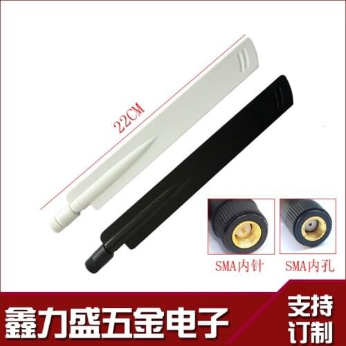 2.4g /5.8g /5g 18dbi Double Frequency Wifi Router Antenna Omnidirectional High Gain Antenna Sma Within Needle Antena Wifi