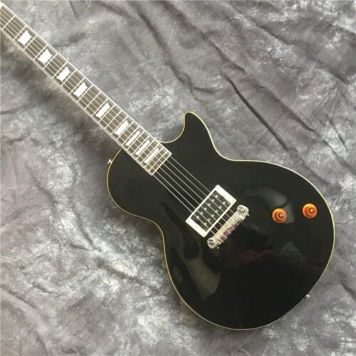 Hot sale Electric guitar Electric Guitar CUSTOM BLACK color with black pickups GUITAR IN CHINA free shipping