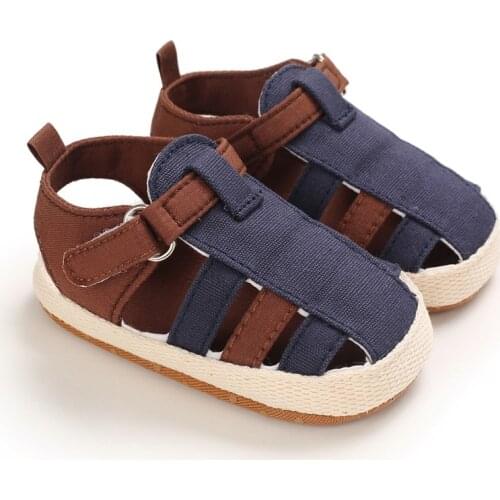 Summer Baby Boys Hollow Out Sandals Non Slip Walking Shoes