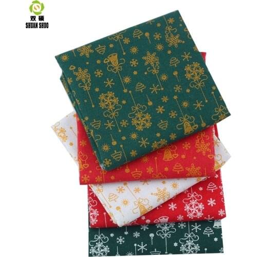 Christmas Floral Linen fabric, and linen printed fabric, suitable for tablecloths, cushions, pillows Cushions,150*50CM/PCS