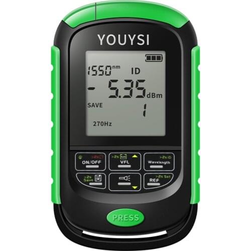 Mini 4 in 1 Multifunction Fiber Optical Power Meter 5KM 15KM 30 KM Visual Fault Locator Network Cable Laser Test Tool Tester