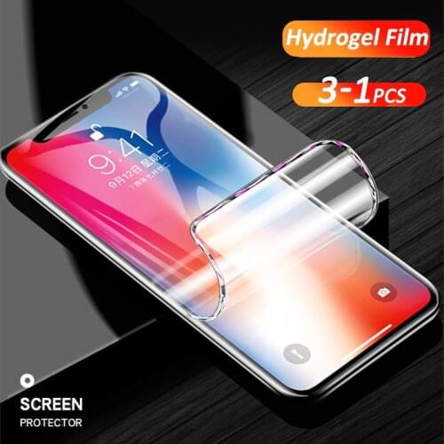 Full Cover Soft Hydrogel Film For iPhone 11 Pro Max 8 7 6 6s Plus Screen Protector For iPhone SE 2020 XR X XS MAX Film Not Glass