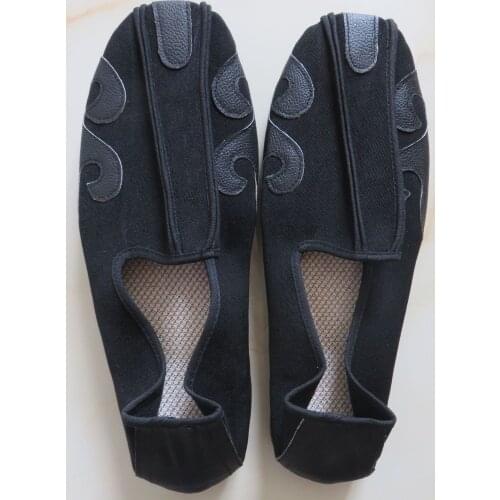 Wudang cloud hook beam shoes practise tai chi martial arts kung fu wushu shoes Taoist taichi morning exercises shoes HQ0010