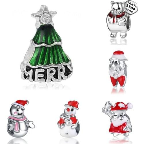 Fit pulsera charms silver plata de ley original bracelet beads for jewelry making fashion bijoux sieraden charm