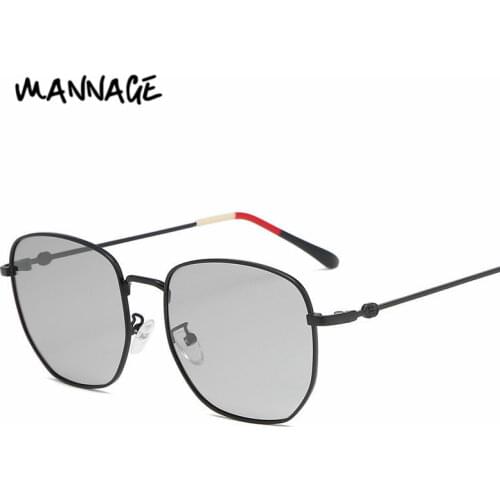 Retro Ocean Lens Polarized Sunglasses Color Changing Fashion Glasses Men Women Classic Eyewear