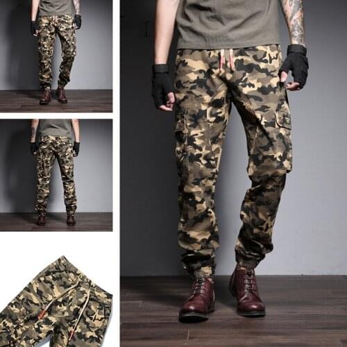 Casual pants mens Korean style trend wild 2021 summer thin loose mens sports pants
