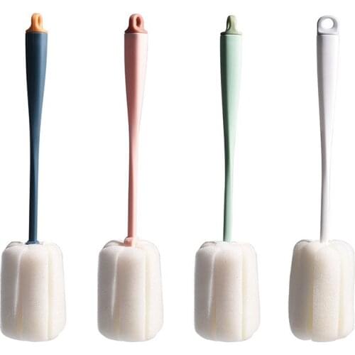 Long handle cup scrubbing cup brush cup artifact cup scrubbing brush cup scrubbing cup small brush cleaning brush