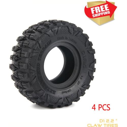 1/10 2.2 inch claw tires climbing tires AXIAL KM2 scx10 TRX4 120mm for RC Model car