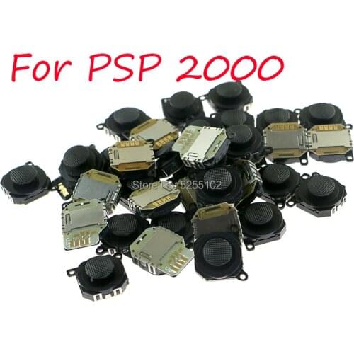 10pcs Original OEM Black 3D Analog Joystick Stick Button Sensor Module for PSP 2000 PSP 2000 PSP-2000 Replacement