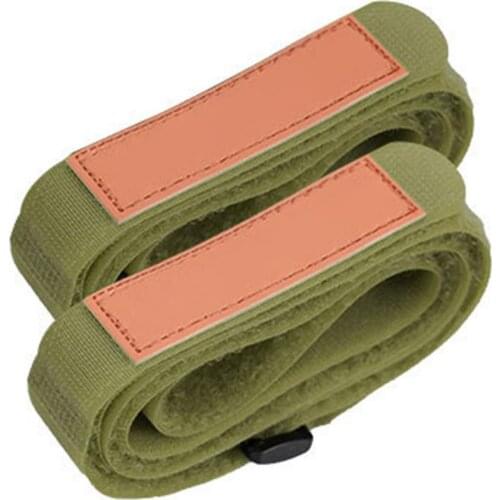 2PCS Tent Cable Strap For Outdoor Hook And Loop Storage Cable Tie Nylon Binding Strap Tent Canopy Storage Tie