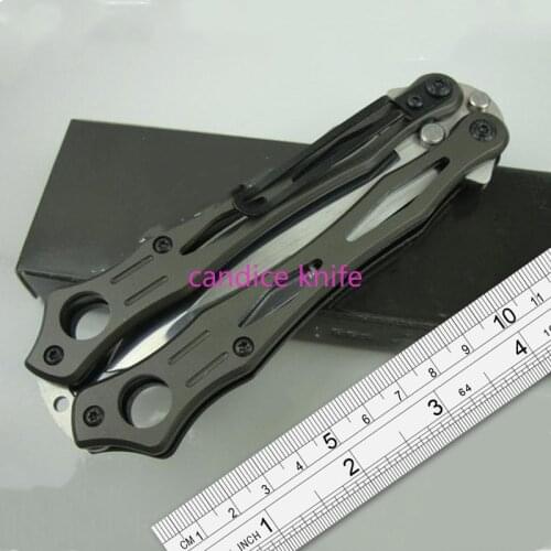 341 Butterfly In Knife Jilt Knife Free-swinging Knife Hunting Camping Knife EDC Survival Multi Tool Pocket Knives
