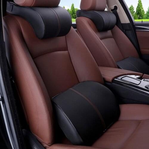 Car Neck Headrest Pillow Cushion Seat Support Head Restraint Seat Pillow Headrest Neck Travel Sleeping Cushion For Kids Adults