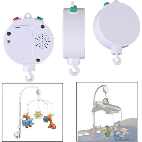Hot Sale 35 Songs Rotary Baby Mobile Crib Bed Bell Toy Battery-operated Music Box Newborn Bell Crib Baby Toys