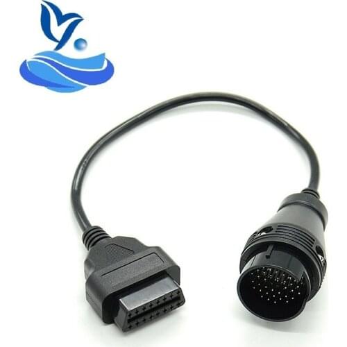 High Quality MB 38 Pin to 16 Pin OBD2 OBD Diagnostic Adapter 38 pin OBD 38pin Connector