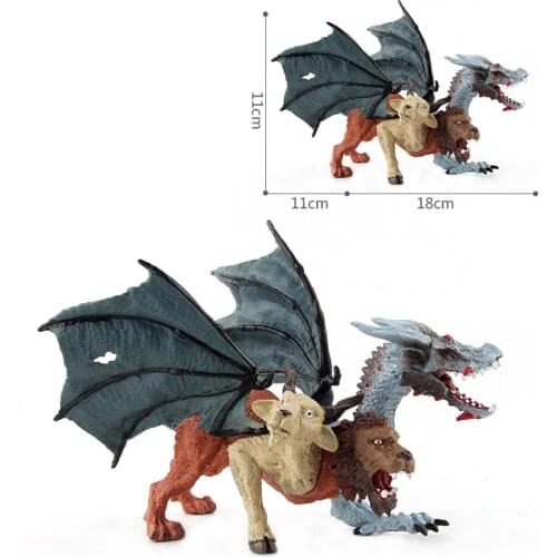 Action&Toy Figures Model Chi Mei Beast War Dragons Beast Fire Dragon Beast Dinosaur Animal Collection Model Toys