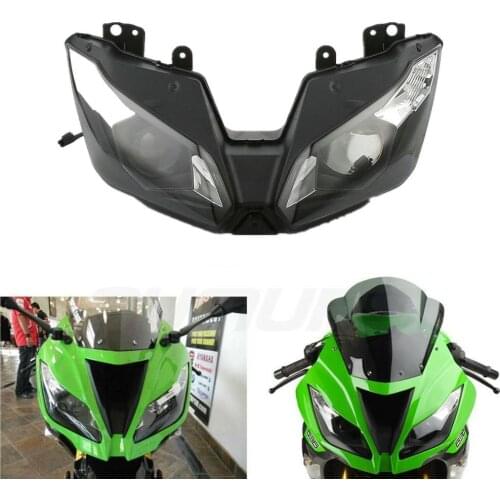 Motorcycle Headlight Head Light Lamp Assembly For KAWASAKI Ninja ZX-6R ZX6R ZX636 2013-2016 2014 2015