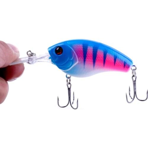 HENGJIA 1PC 9CM 11.2G hard Crank bait fishing lure crankbait carp Fishing tackle peche Minnow lure 0.9-2.7M depth Pesca Cebo