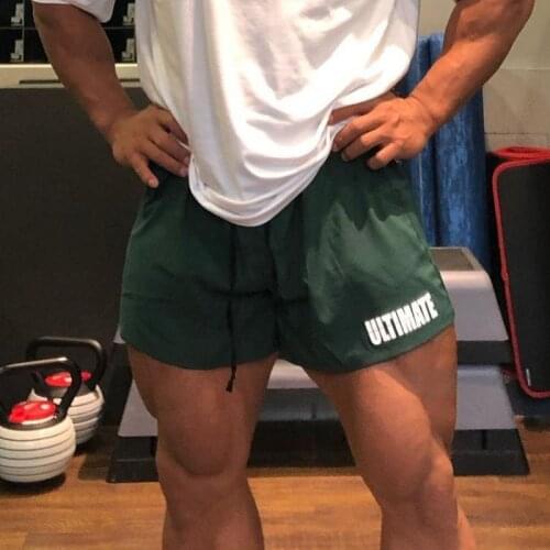 Summer New Muscle Doctor Sports Shorts Mens Three Stretch Squat Iron Fitness Recreational Training Brothers Hot Pants