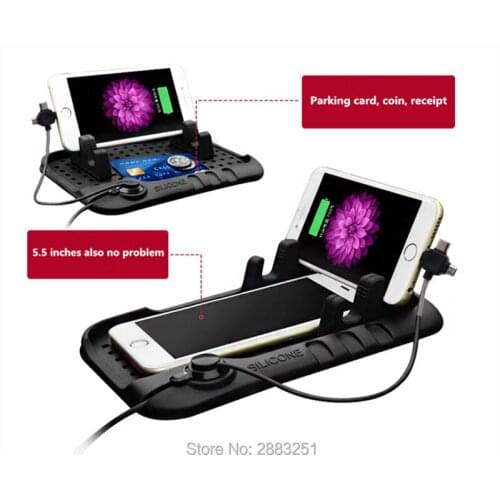 Car styling Multi-functional Car Navigation Magic Sticky for fiat punto 500 bravo freemont stilo panda linea car accessories