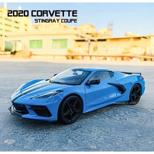 Maisto 1:24 2020 Chevrolet corvette Stingray Coupe alloy car model handicraft decoration collection toy tool gift die-casting