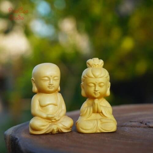 Natrual Wood Bead Carved Buddha and Guanyin , Pendant Mala Beads Japa Mala Bracelet Jewellry Findings DIY Accessories