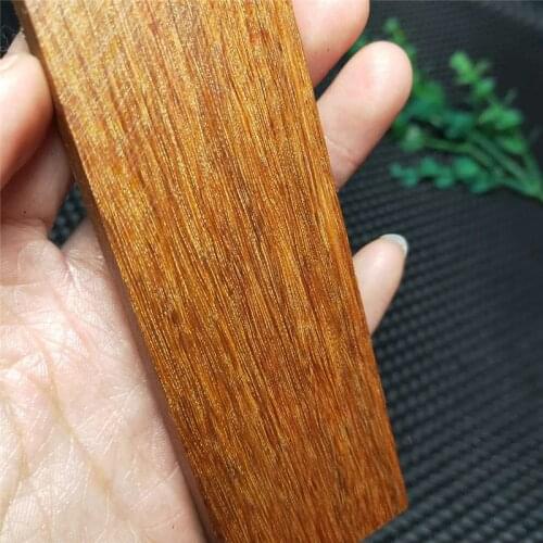 Full gold star rosewood carved slingshot handle pieces knife handle patch town ruler material gold Pterocarpus indicus Willd
