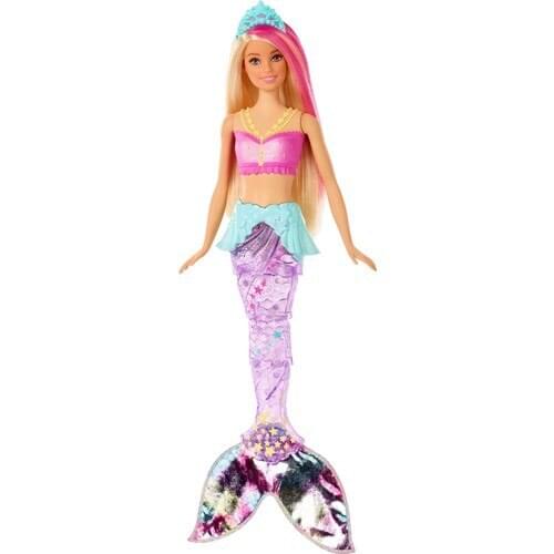 Barbie Dreamtopia Mermaid with Magic Tails- The Trendy Mermaid-Barbie Doll-Dremtopia Series-Best Price-pink Hair Mermaid