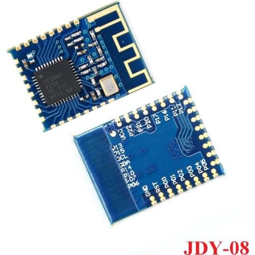 JDY-08 BLE Bluetooth-compatible 4.0 Uart Transceiver Module CC2541 Central Switching Wireless Module iBeacon Password