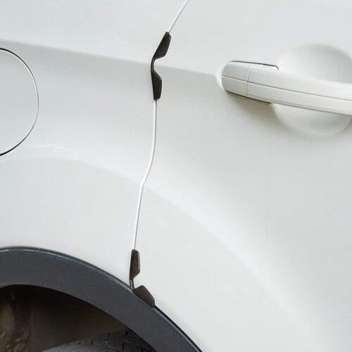 Car front and rear door corner anti-smashing protective cover protective stickers for Kia Rio K2 K3 K5 K4 Cerato,Soul,Forte